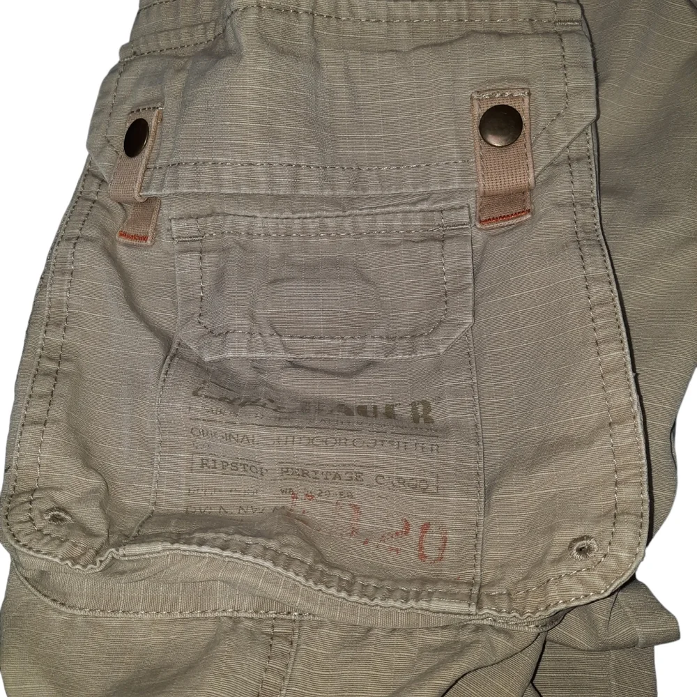 Eddie Bauer EB20 Ripstop Heritage Cargo Pants Tan SZ 38x32